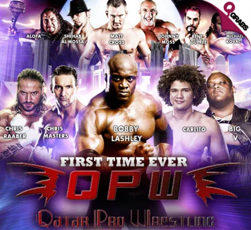 For QR150 Get a Ticket to Watch the Adrenaline Packed Qatar Pro Wrestling - Category BLUE! (QR300 Value)